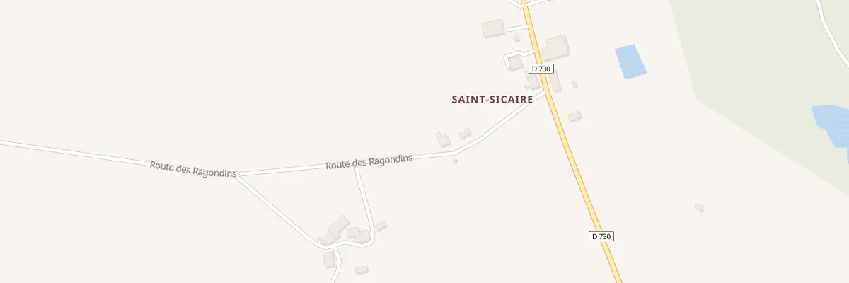 Plan du 134 Rte des Ragondins à Eygurande-et-Gardedeuil