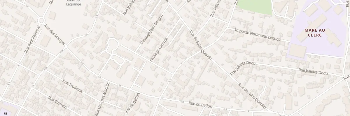 Plan du 15 Rue de Châteaudun au Havre
