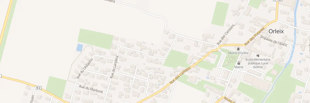 Plan du 22 Rue de Landera à Orleix