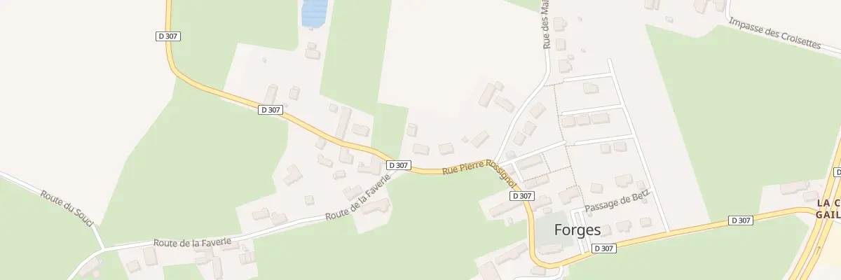 Plan du 13 Rue Pierre Rossignol à Écouves