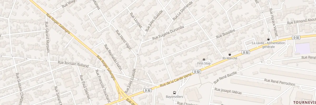 Plan du 9 Rue Le Demandé au Havre