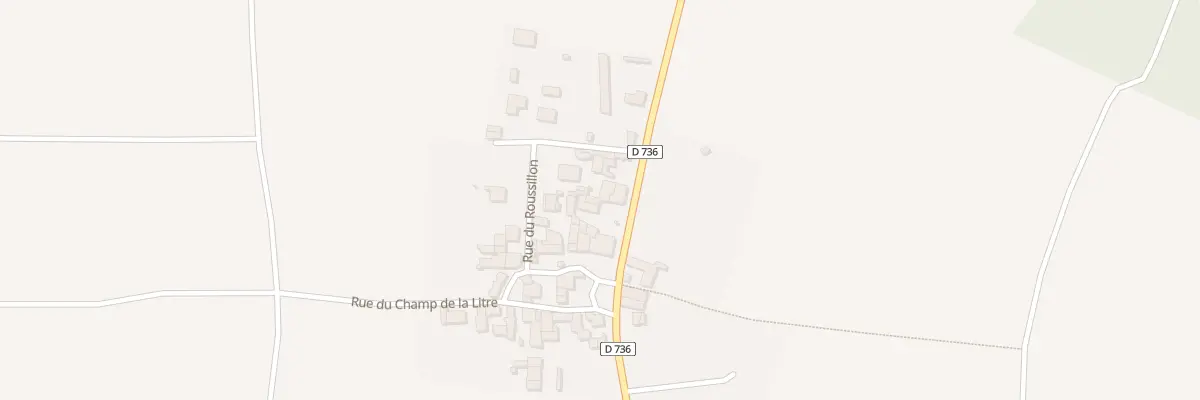 Plan du 19 Rte de Ruffec à Charmé