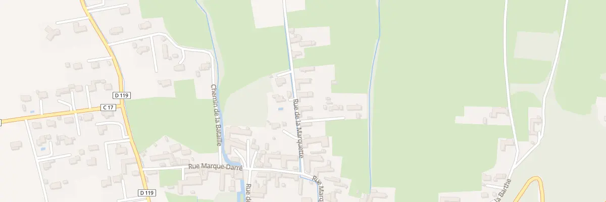 Plan du 4 Rue de la Marquette à Vielle-Adour