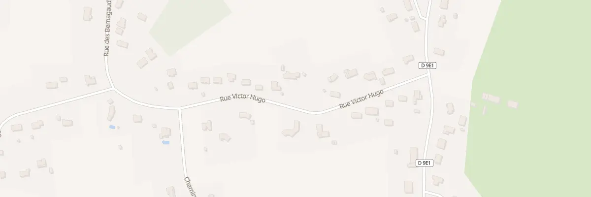 Plan du 29 Rue Victor Hugo à Ménesplet