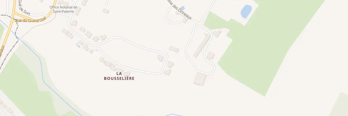 Plan du 27 Imp de la Bousselière à Saint-Paterne - Le Chevain