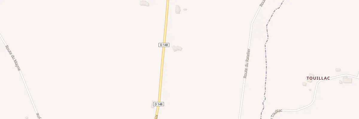 Plan du 732 Rte des Coteaux à Lagupie