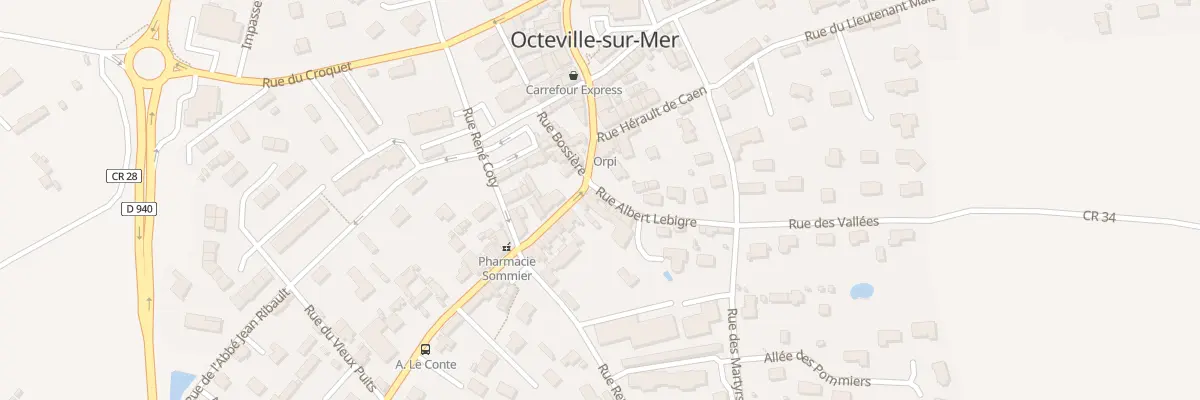 Plan du 13 Rue Félix Faure à Octeville-sur-Mer