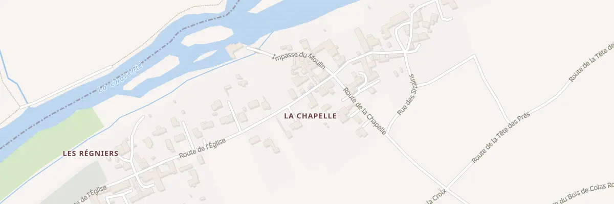 Plan du 7 Rte de l’Eglise à Balzac