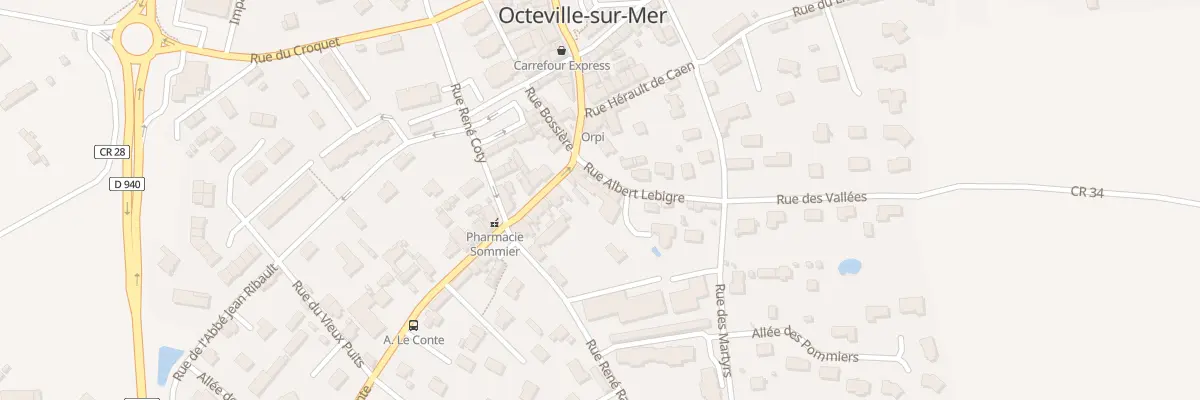 Plan du 15 Rue Félix Faure à Octeville-sur-Mer