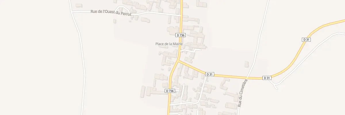 Plan du 1 Rte de Ruffec à Charmé