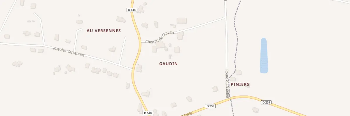 Plan du 112 Chem de Gaudin à Lagupie