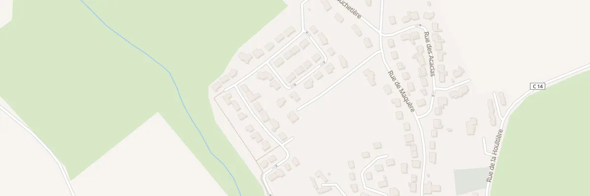 Plan du 8 All du Petit Val à Aigné