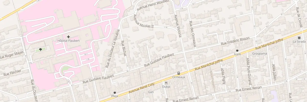 Plan du 85 Rue Gustave Flaubert au Havre