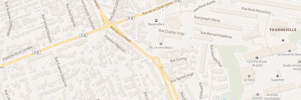 Plan du 48 Rue de Cronstadt au Havre