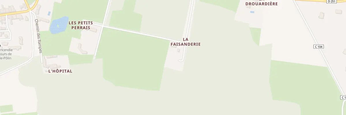 Plan du 5080 La Faisanderie à Parigné-le-Pôlin