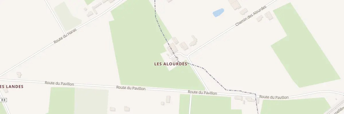 Plan du 117 Che des Allourdes à Saint-Georges-du-Bois