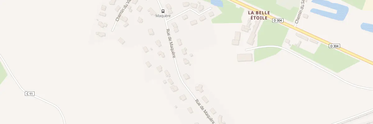 Plan du 26 Rue de Maquère à Aigné