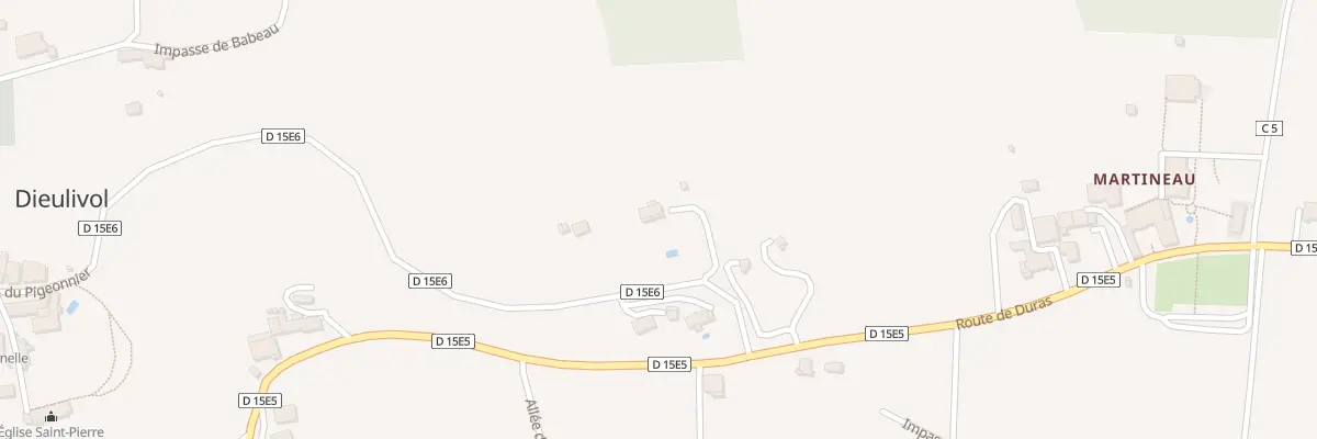 Plan du 67 Rte du Pigeonnier à Dieulivol