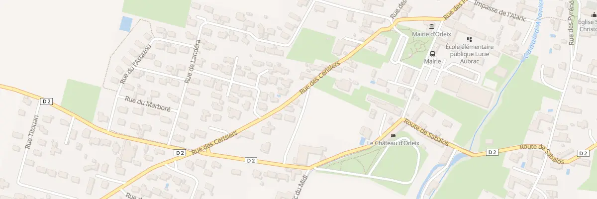 Plan du 5151 Le Bourg à Orleix