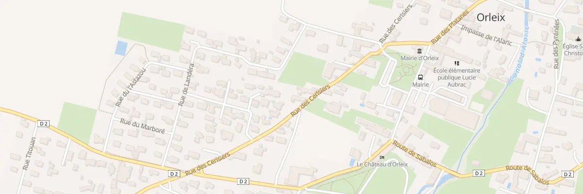 Plan du 5150 Le Bourg à Orleix