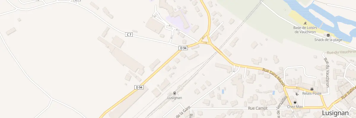 Plan du 6 Rue de la Roche Grolleau à Lusignan