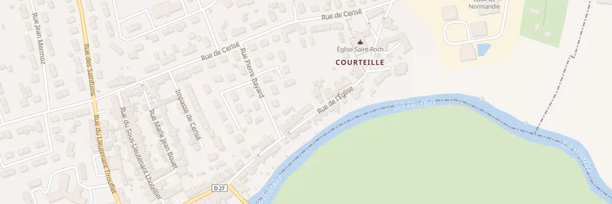 Plan du 37B Rue de l’Église à Alençon