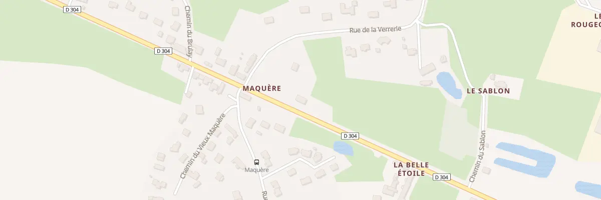 Plan du 10 Rue de la Verrerie à Aigné