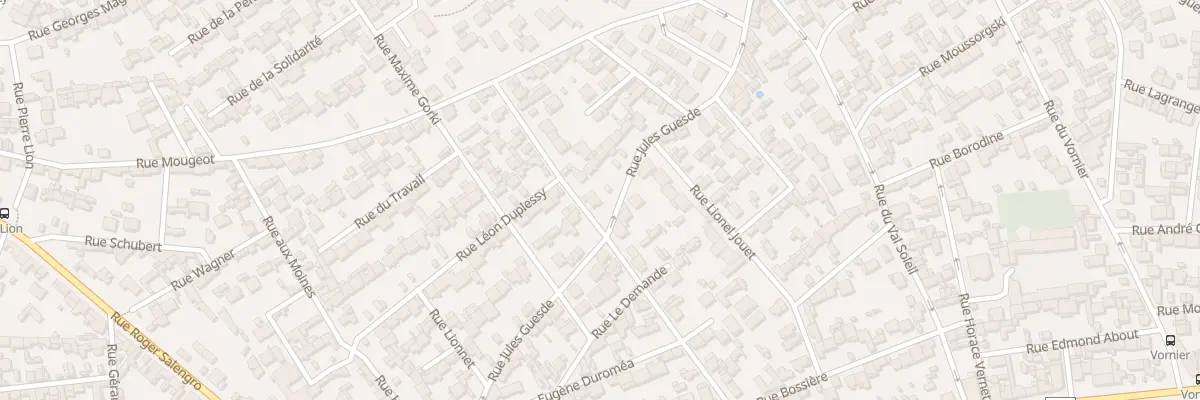 Plan du 51 Rue Jules Guesde au Havre