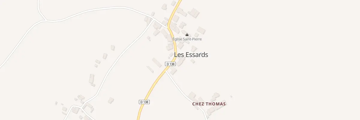 Plan du 5101 Chez Thomas aux Essards