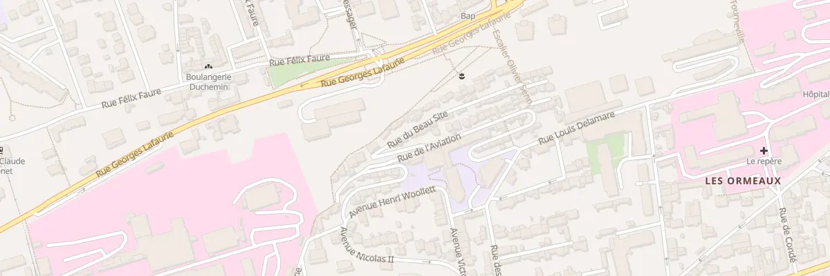 Plan du 6 Rue du Beau Site au Havre