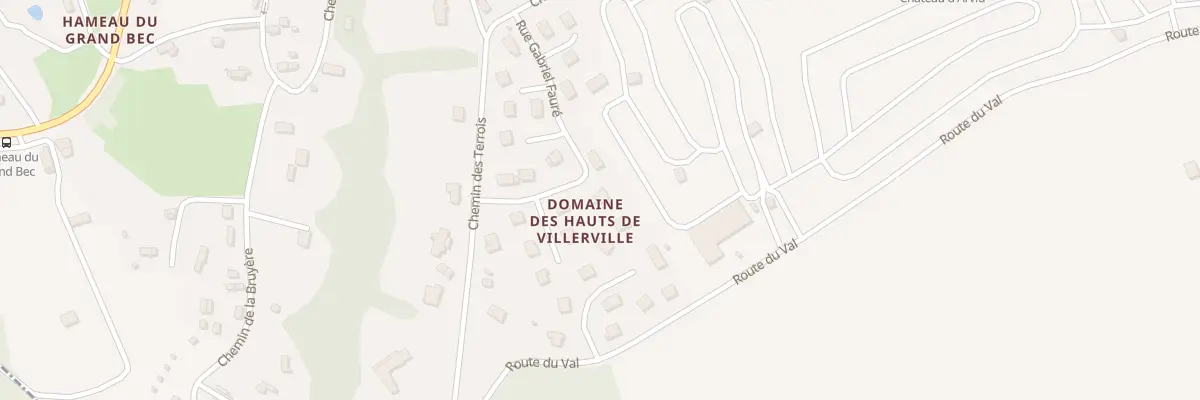 Plan du 7 Rue Gabriel Fauré à Villerville