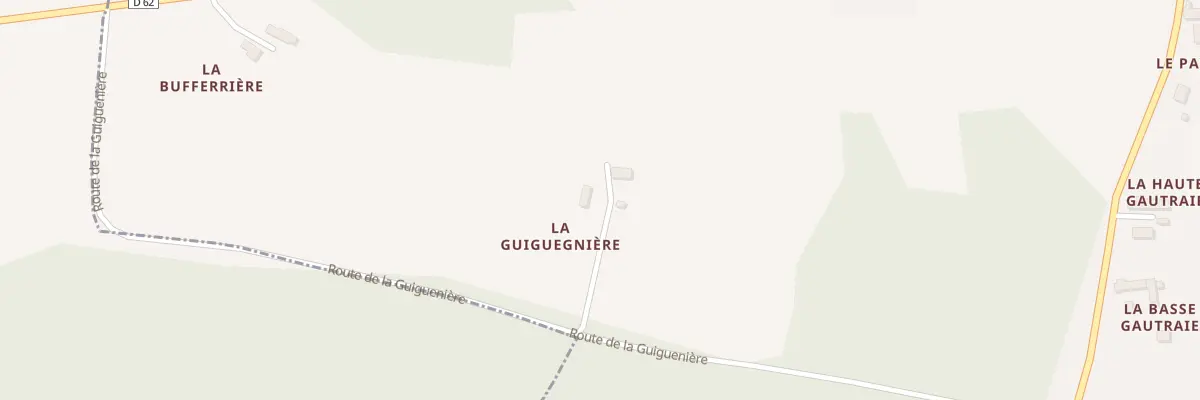 Plan du 398 Rte de la Guigueniere à La Pellerine