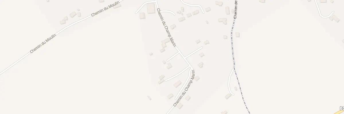 Plan du 8 Che du Champ Marin à La Houblonnière
