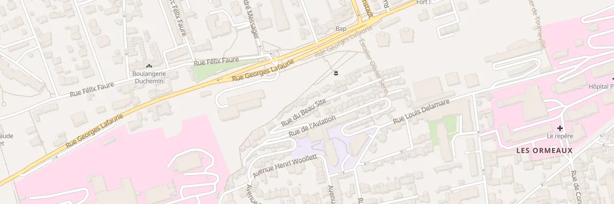 Plan du 9 Rue du Beau Site au Havre
