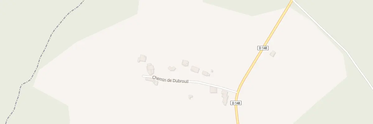 Plan du 196 Che de Dubrouil à Lagupie