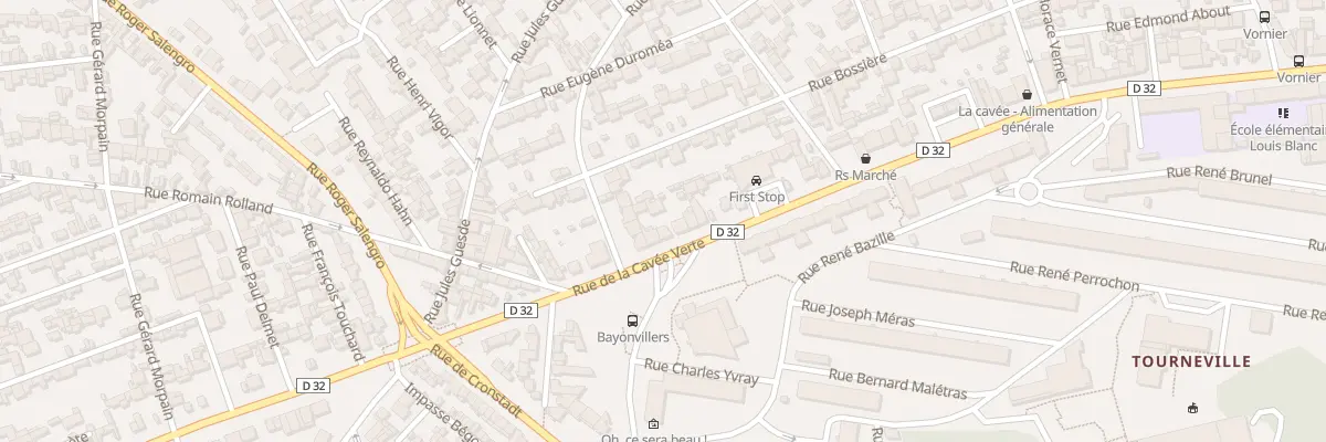 Plan du 225 Rue de la Cavée Verte au Havre