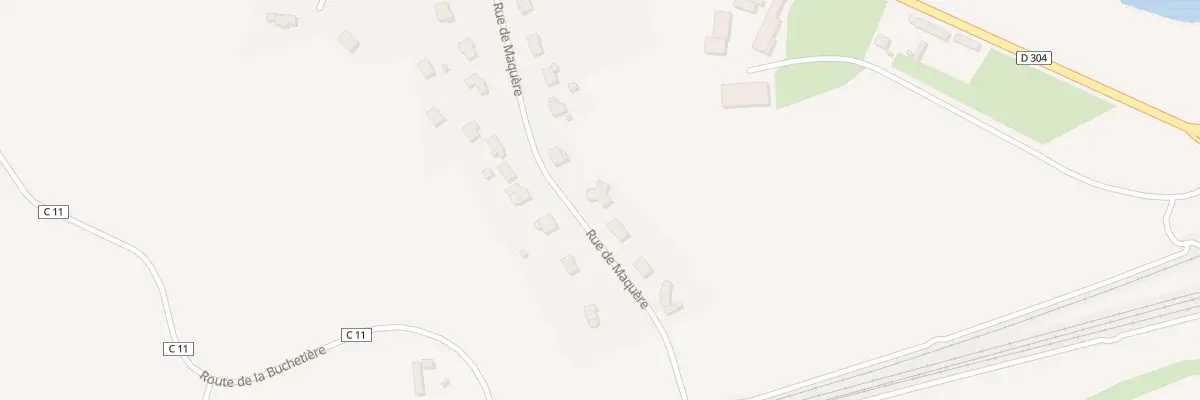 Plan du 22B Rue de Maquere à Aigné