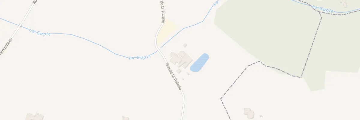 Plan du 459 Rue de la Tuilerie à Lagupie