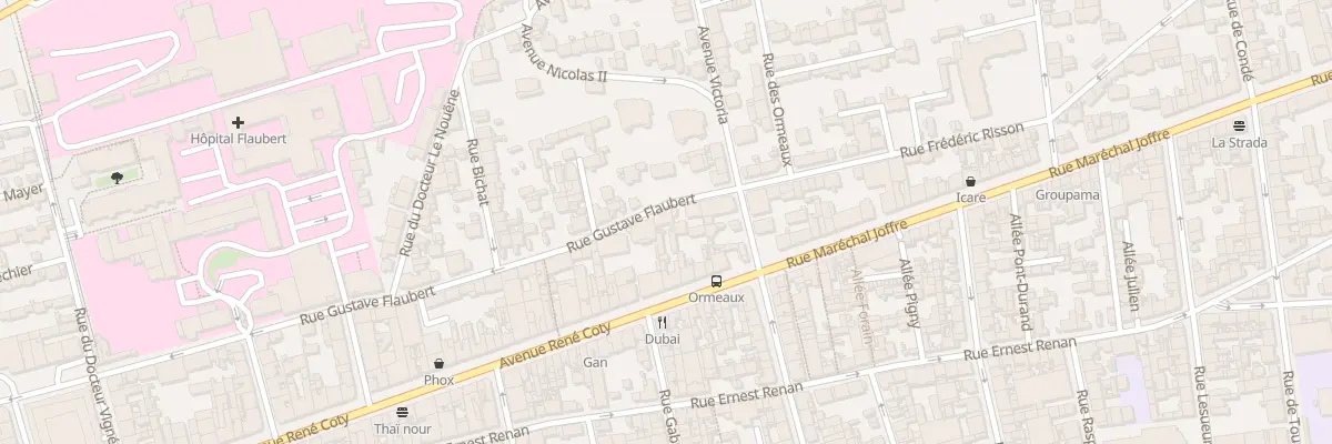 Plan du 104 Rue Gustave Flaubert au Havre