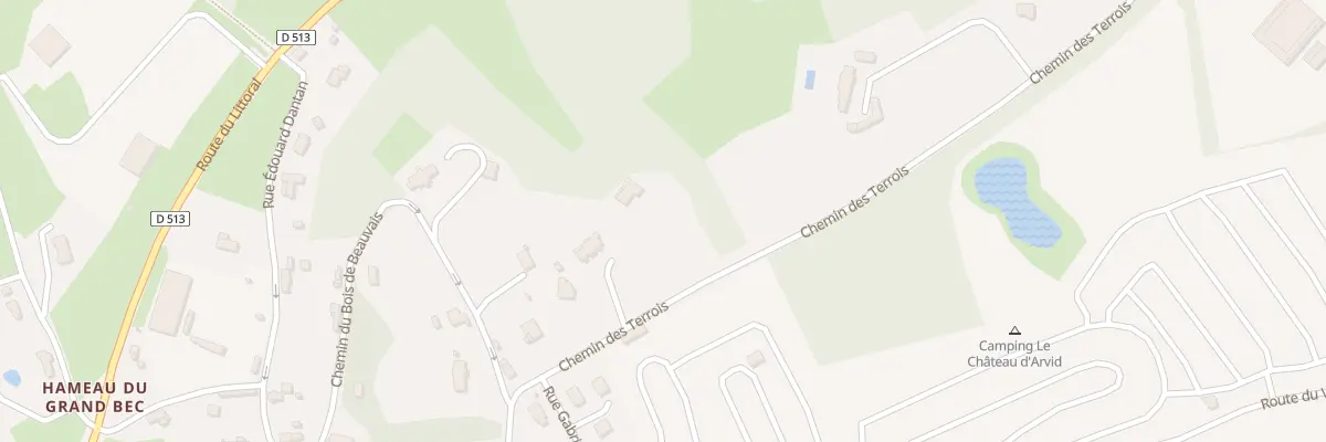 Plan du 5646 Chem des Terrois à Villerville