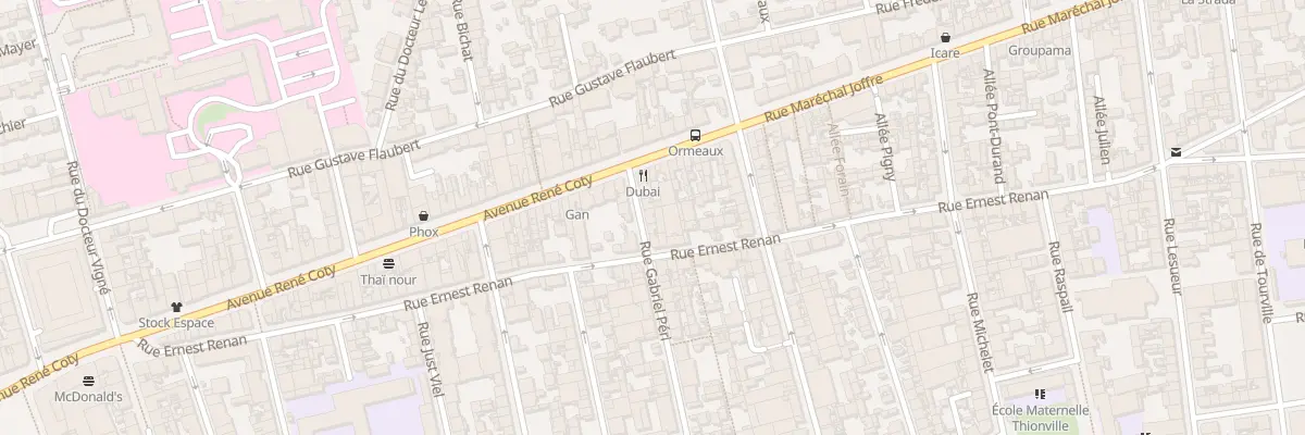 Plan du 96 Rue Gabriel Péri au Havre