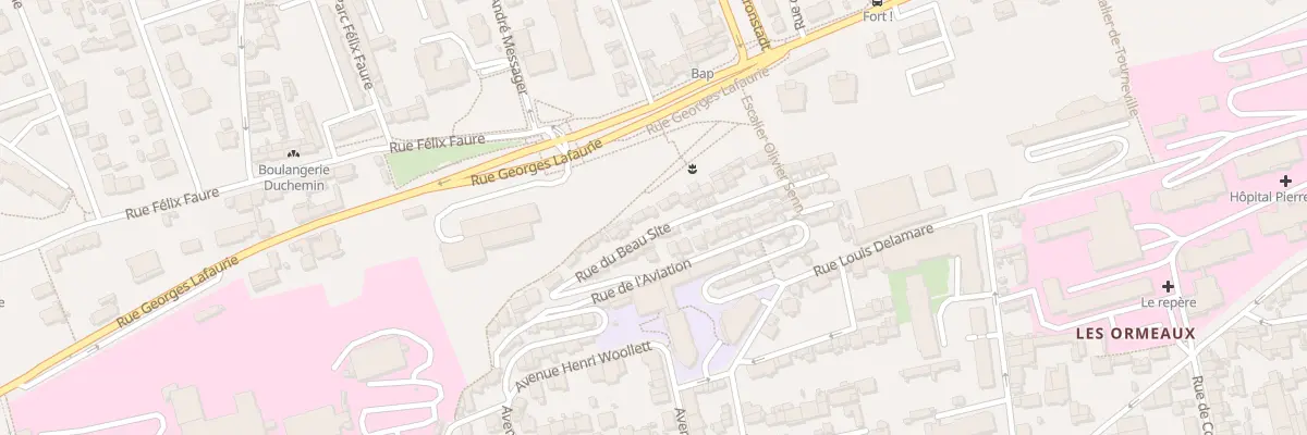 Plan du 13 Rue du Beau Site au Havre