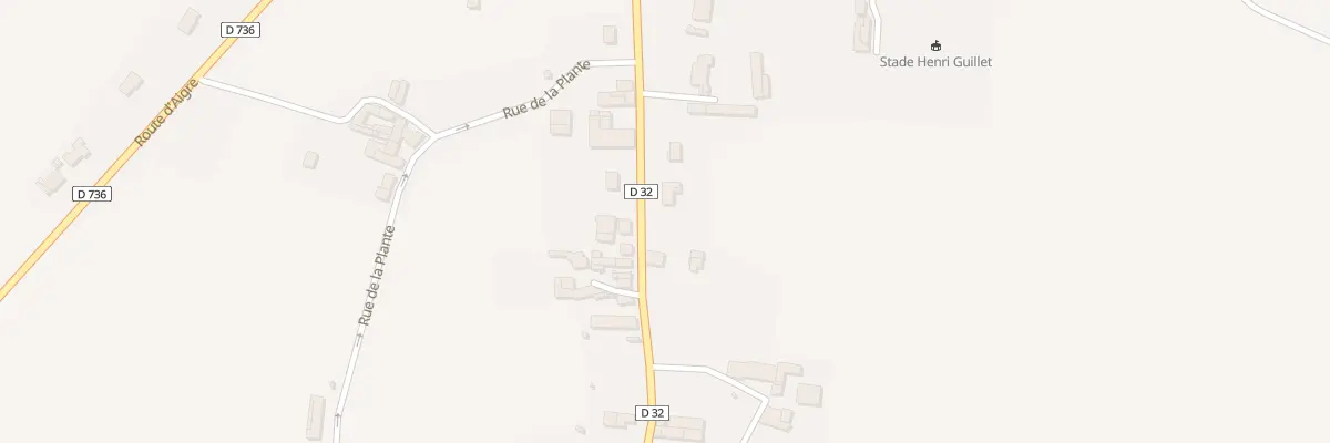 Plan du 7 Rte de Ligné à Charmé
