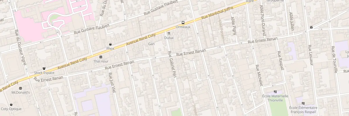 Plan du 90 Rue Gabriel Péri au Havre