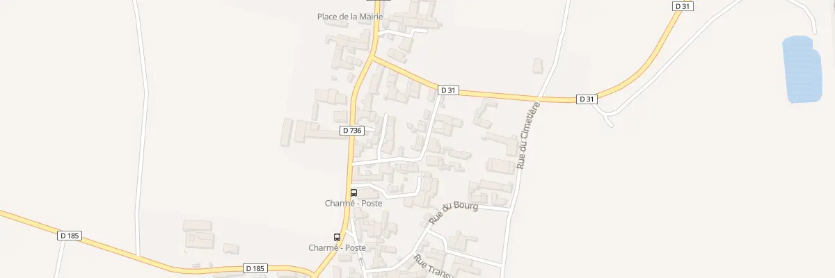 Plan du 5066 Le Bourg à Charmé