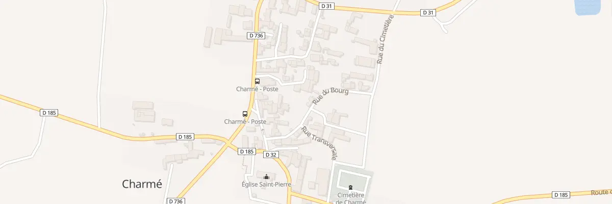 Plan du 5 Rue du Bourg à Charmé
