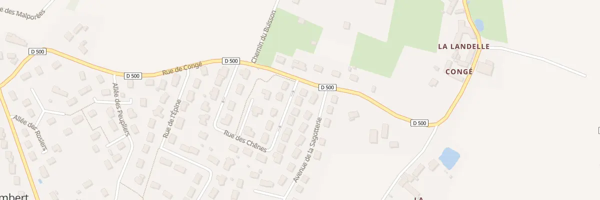 Plan du 32 Rue des Chênes à Valframbert