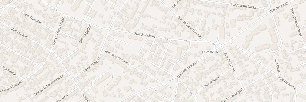 Plan du 78 Rue de Belfort au Havre