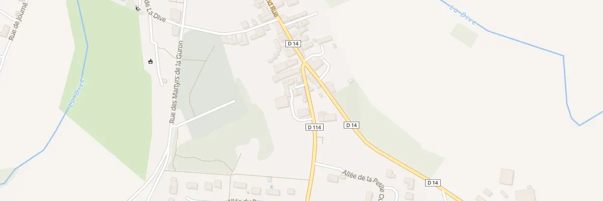 Plan du 10 Rue des Boissières à Rom
