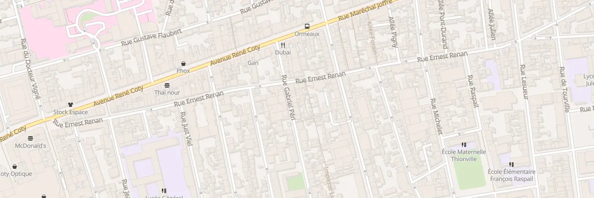 Plan du 86 Rue Gabriel Péri au Havre